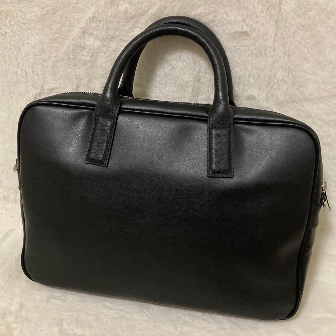 極美品 ポールスミス グラナデ レザー 2way ビジネスバッグ A4収納可