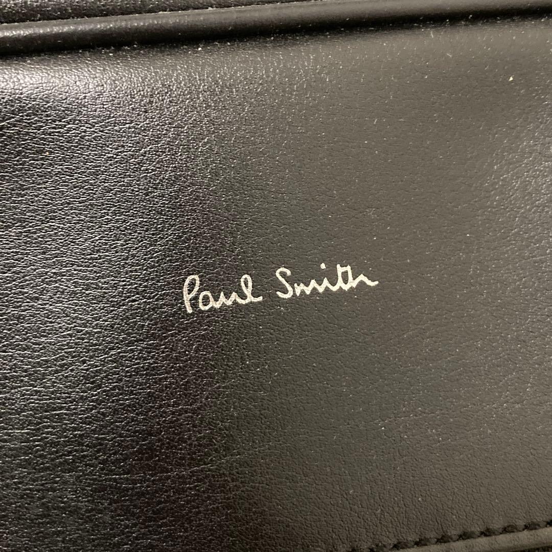 極美品 ポールスミス グラナデ レザー 2way ビジネスバッグ A4収納可