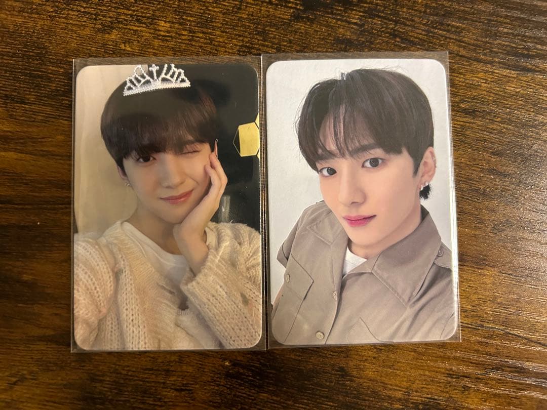 【xikers / ミンジェ】1周年 センイルカフェ トレカ