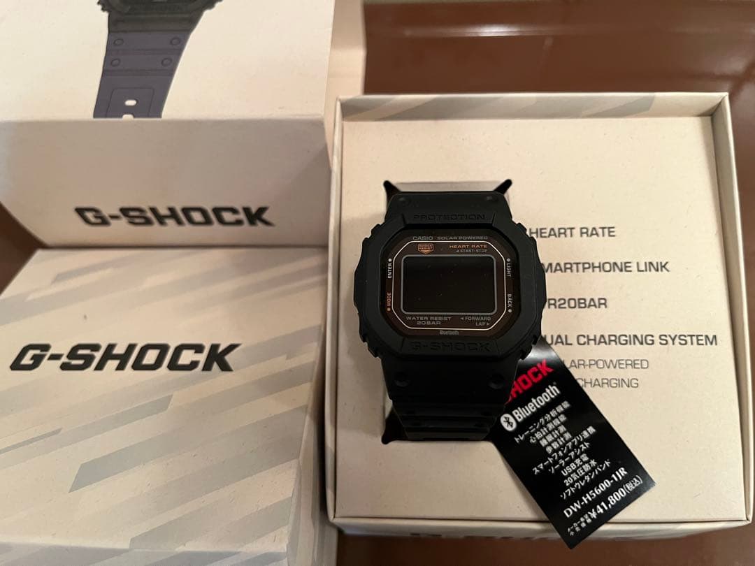 【新品未使用！】G-SHOCK DW-H5600 ブラック