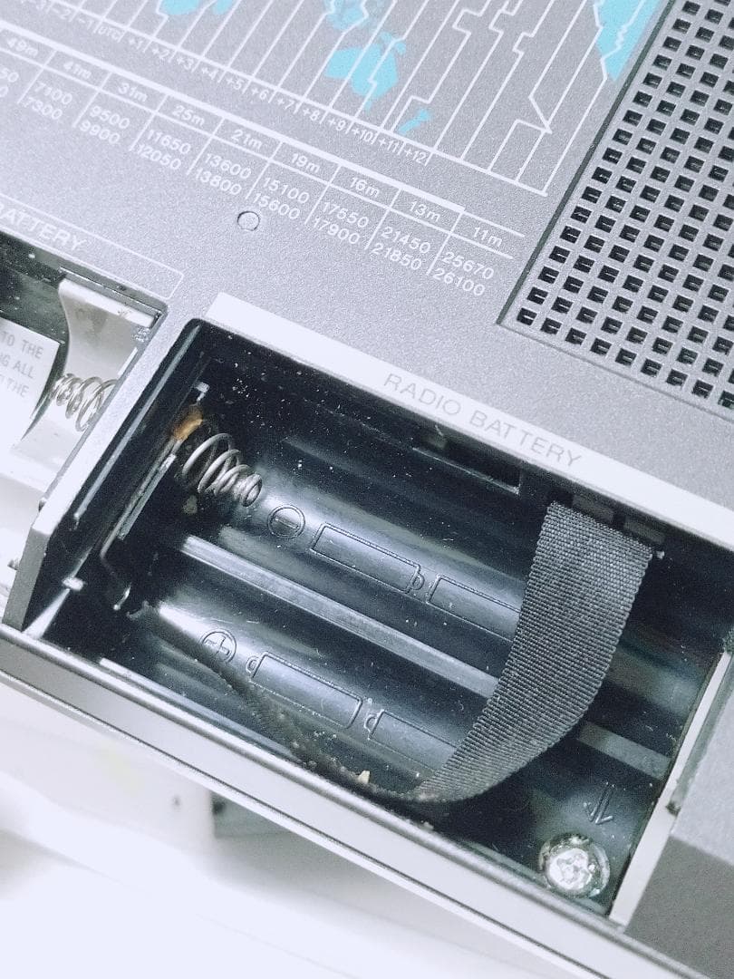 SONY ICF-7600D ラジオ 動作品