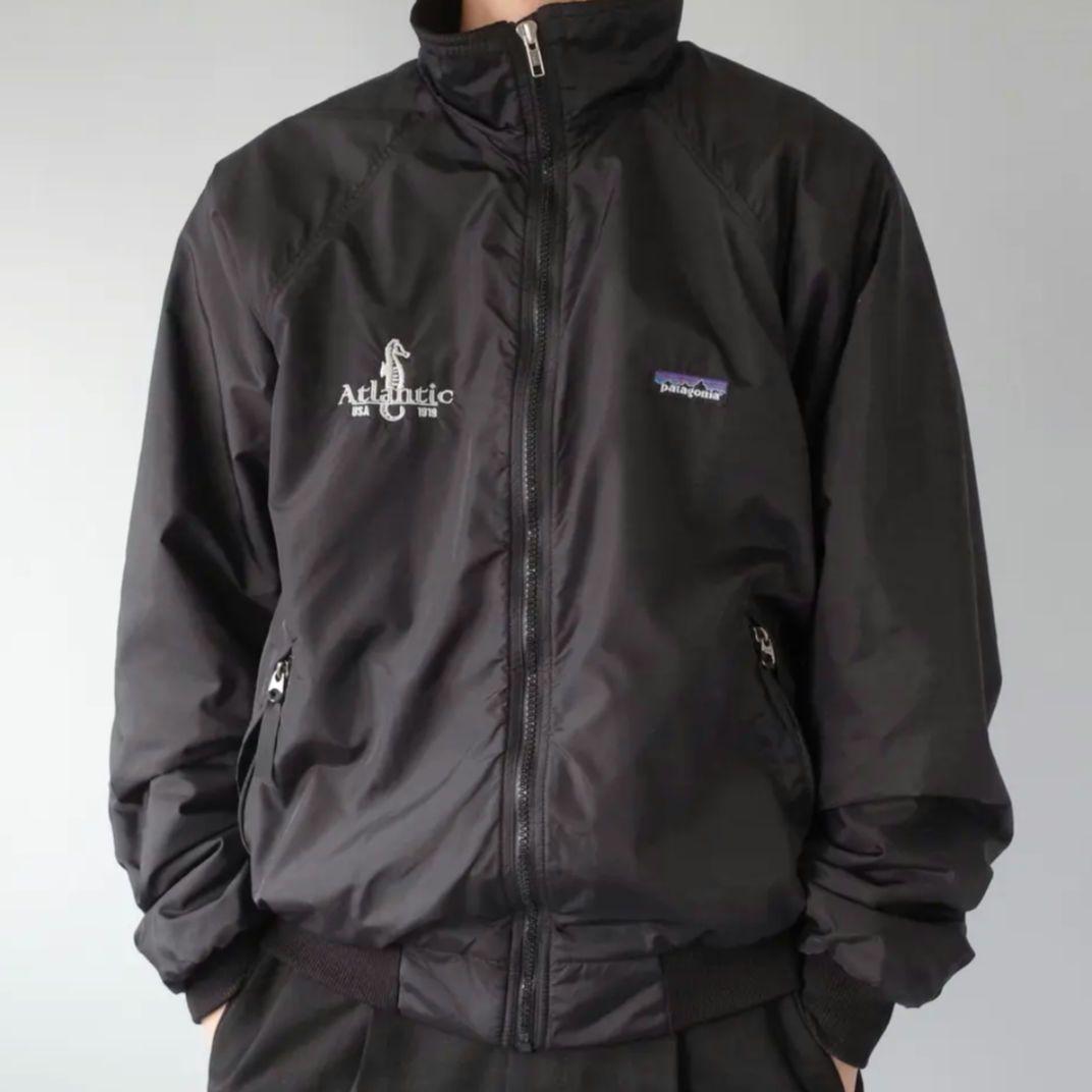 Patagonia　シェルドシンチラ ブラック ナイロンジャケット M