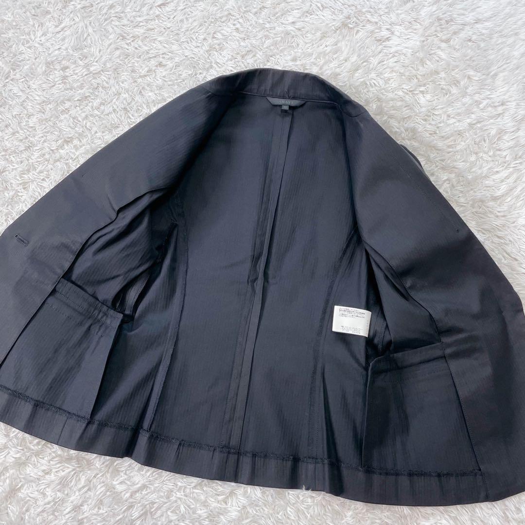 アナイ パンツ スーツ セットアップ シャドーストライプ リヨセル 日本製