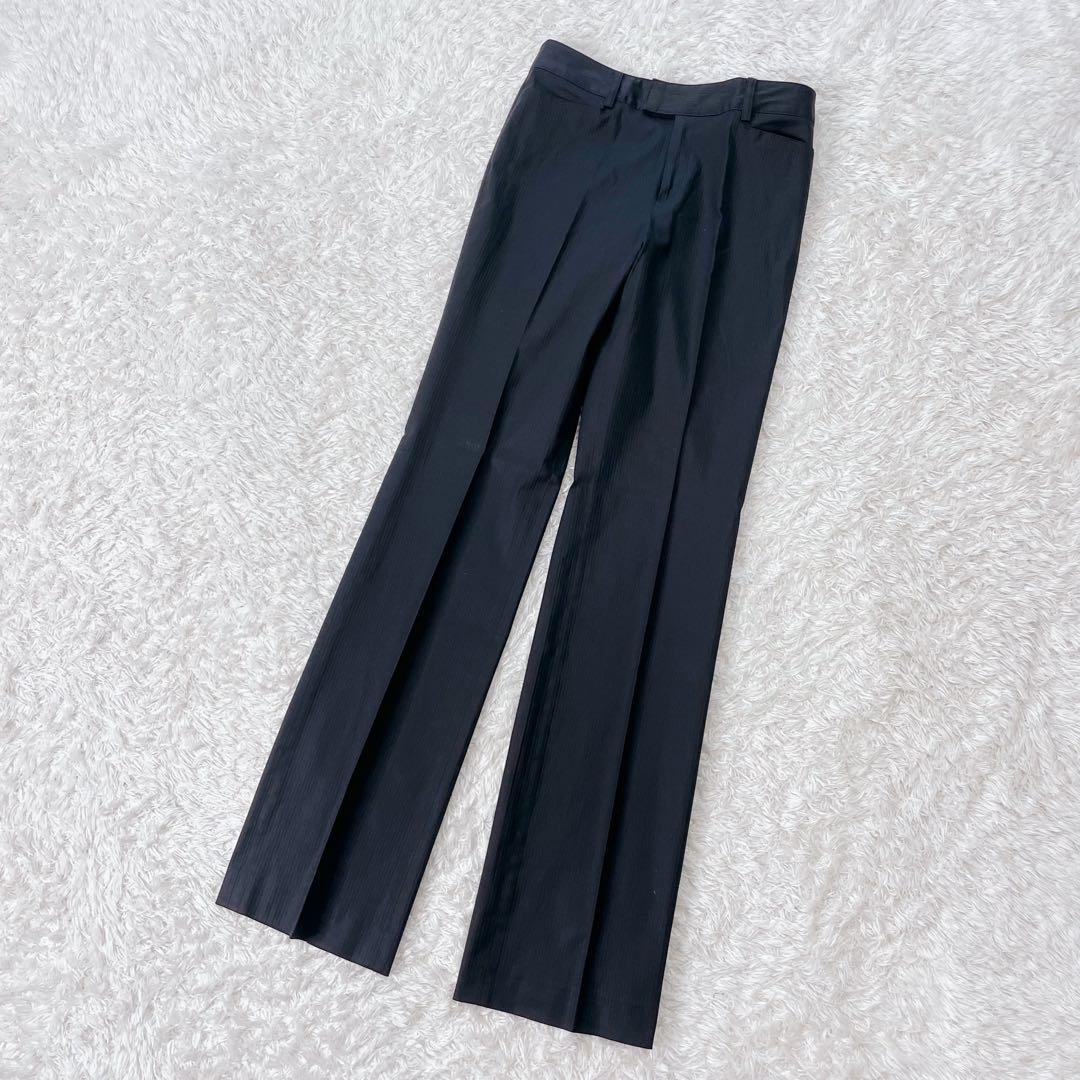 アナイ パンツ スーツ セットアップ シャドーストライプ リヨセル 日本製