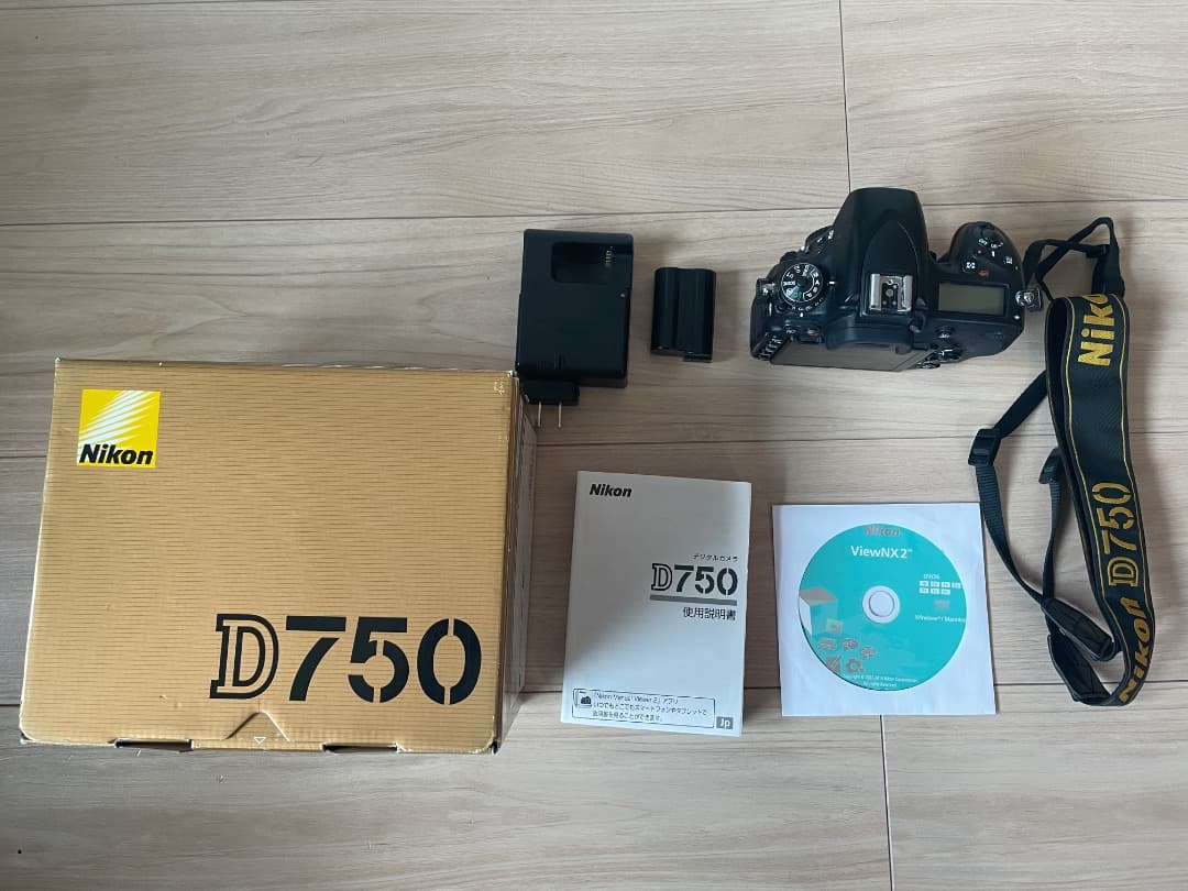 Nikon D750 本体　動作品
