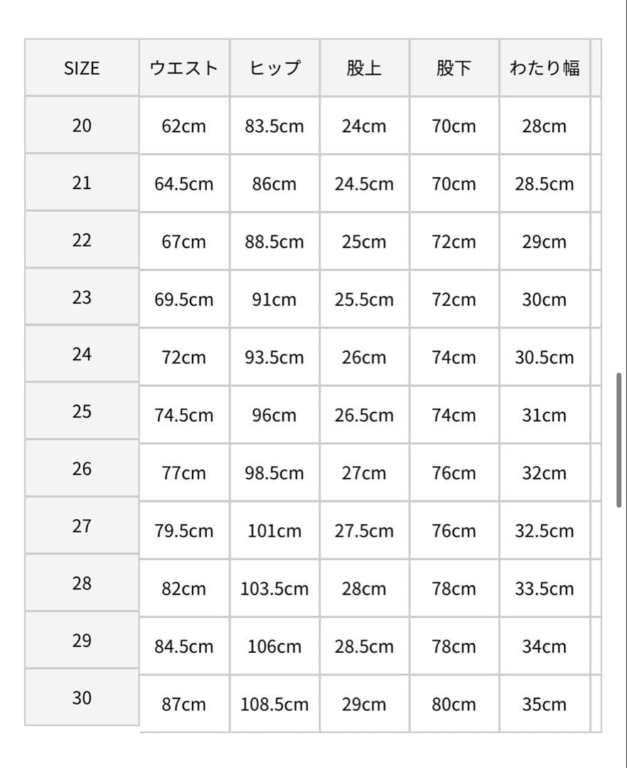 パンツ RED CARD TOKYO 35th Anniv. Wide