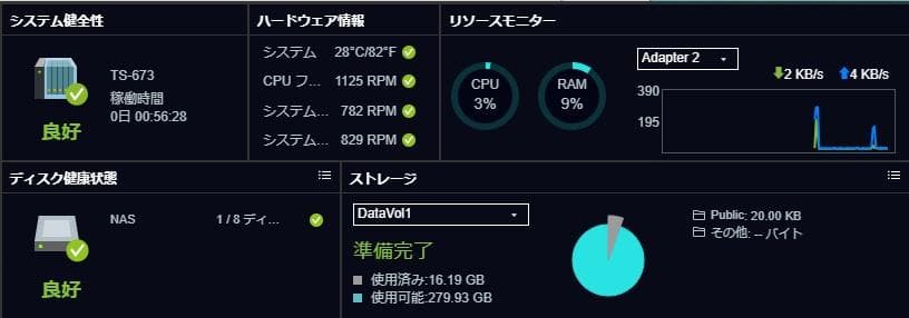 QNAP OEM NAS TS-673同等品 メモリ8GB