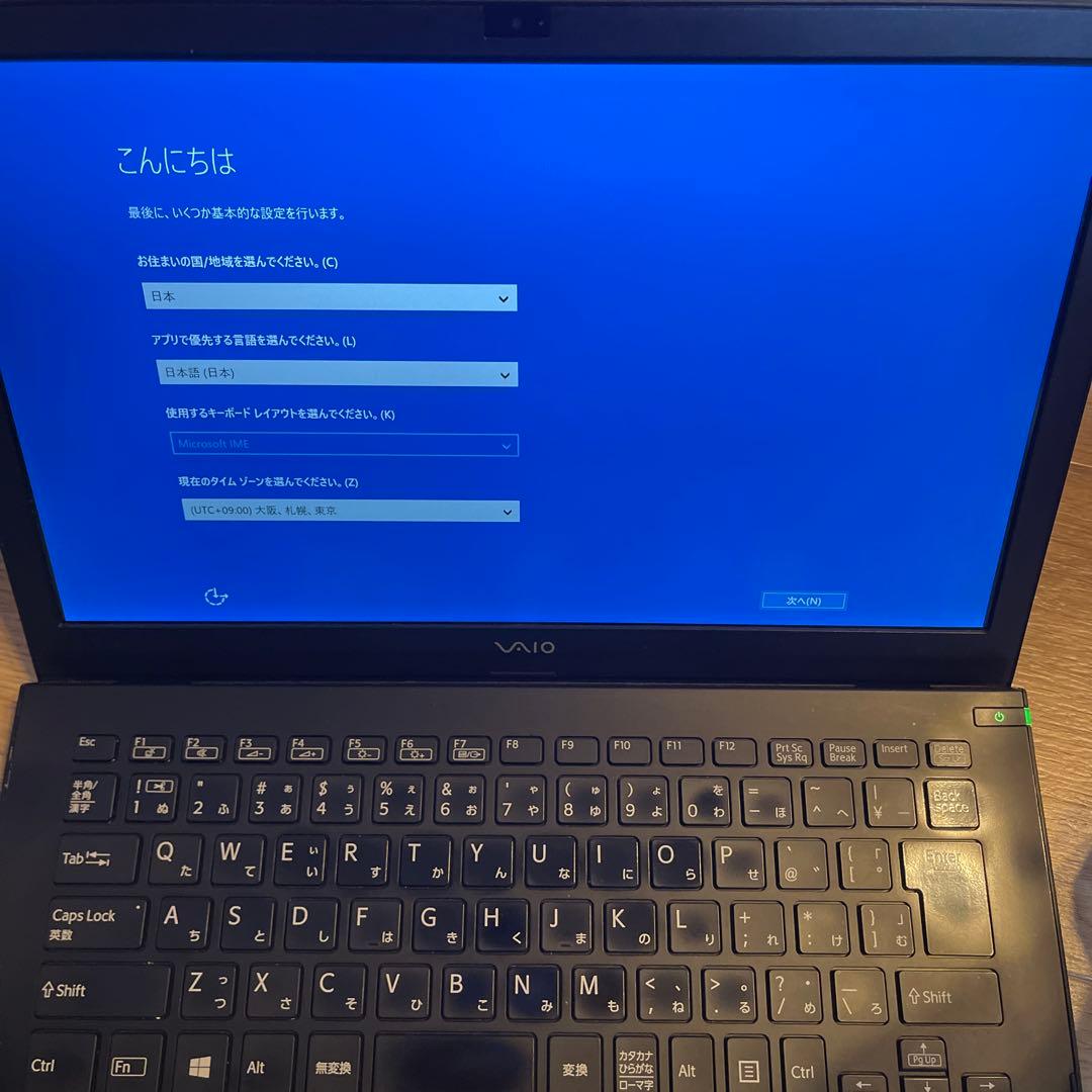 VAIO VJP132C11N WINDOWS11 純正電源アダプター付き