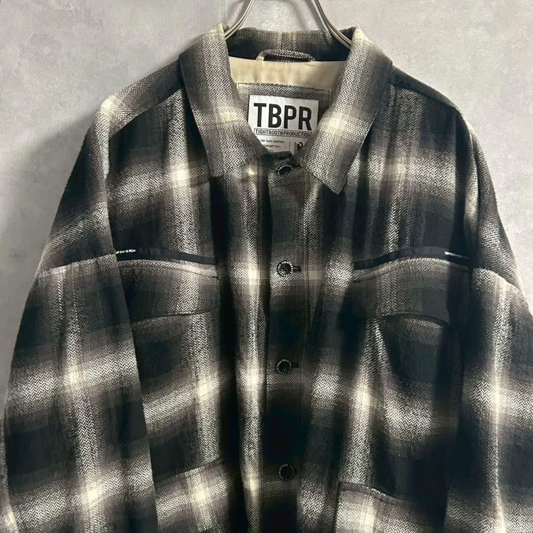 TIGHTBOOTH タイトブース オンブレチェック シャツジャケット