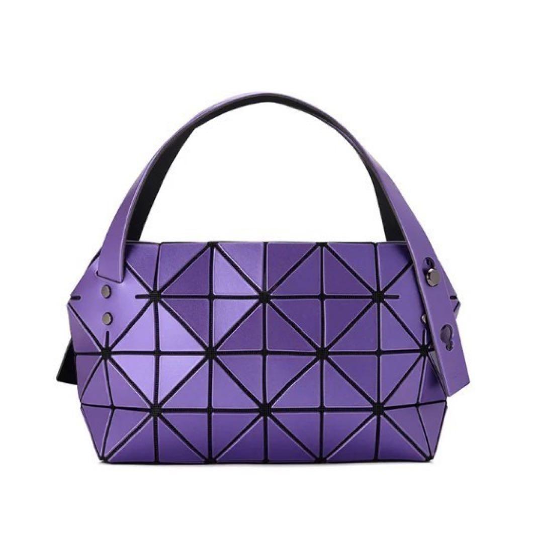 ※MIC※BAOBAO issey miyake ボストンバッグ 紫