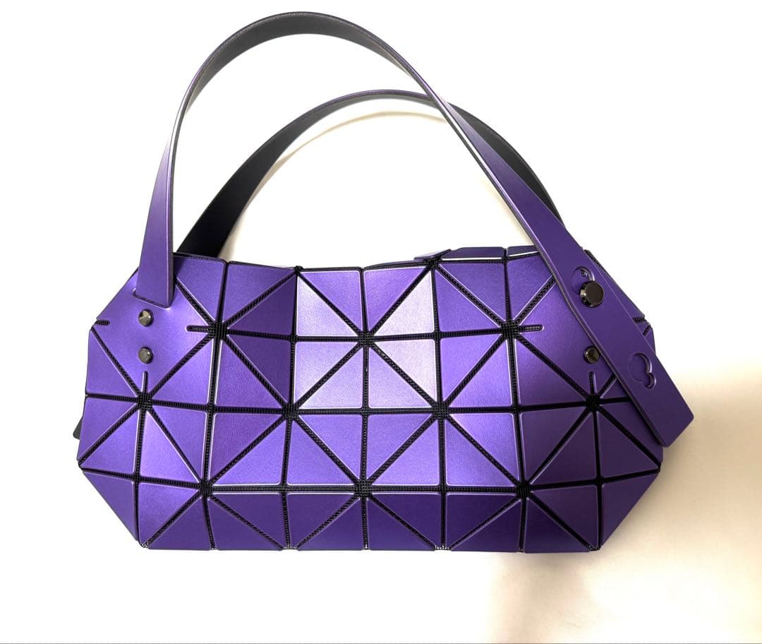 ※MIC※BAOBAO issey miyake ボストンバッグ 紫