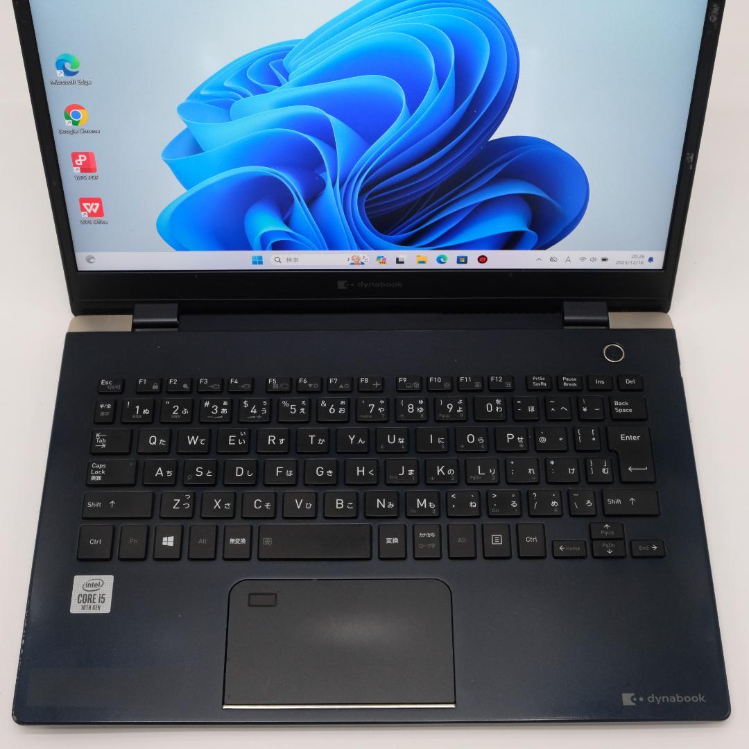 Dynabook G83 i5 8GB SSD256G 軽量859g Win11