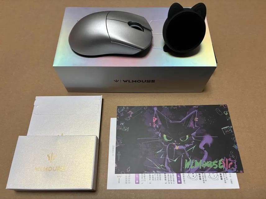 マウス・トラックボール WLMOUSE HUAN Silver