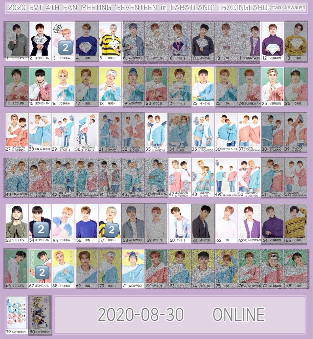 SEVENTEEN セブチ CARAT LAND ケレン 2020 トレカ