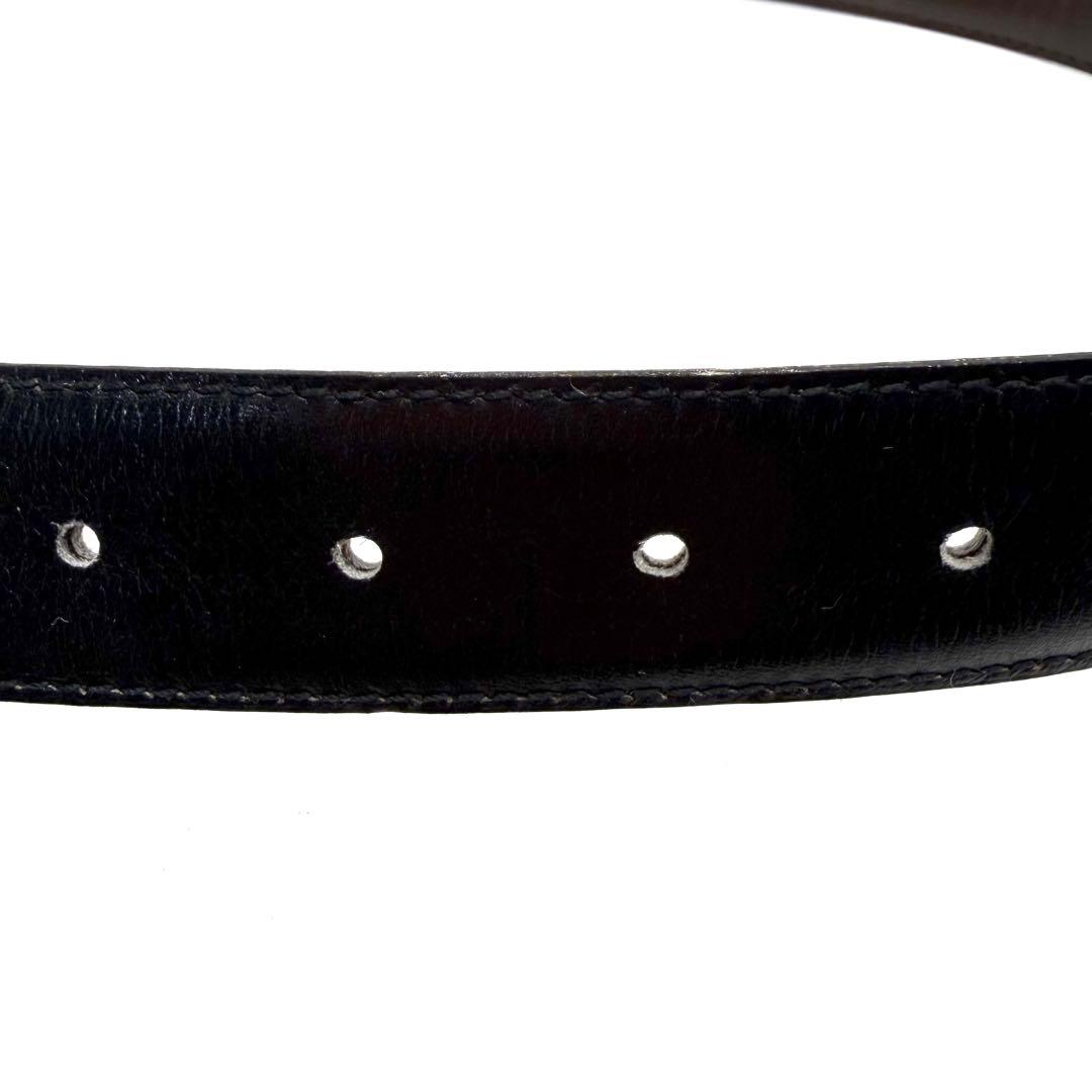 【美品】CELINE セリーヌ ベルト ゴールド金具 ブラウン