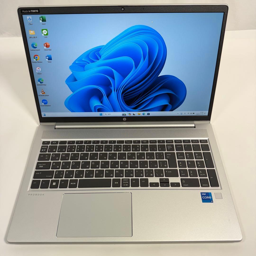 87.HP 450G10 美品 i7-13世代 16GB 新品1TB 2024年