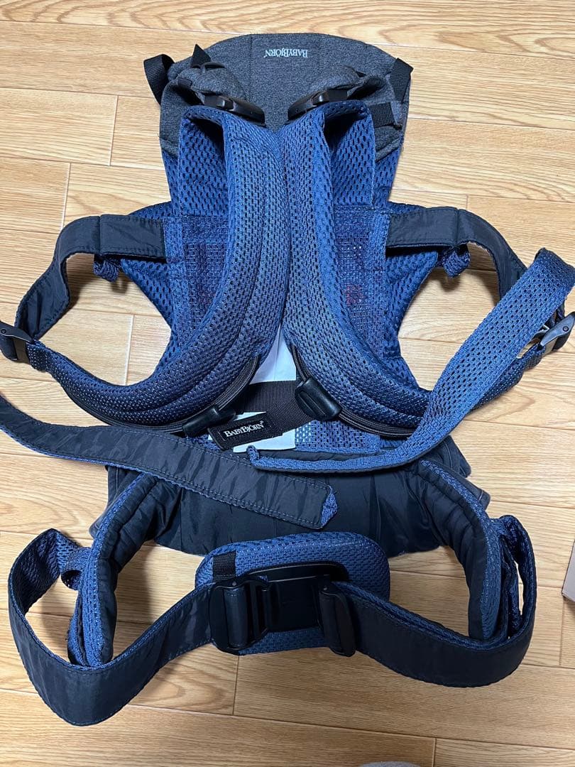 ベビービョルン ベビーキャリア ハーモニー 抱っこ紐 ネイビーブルー