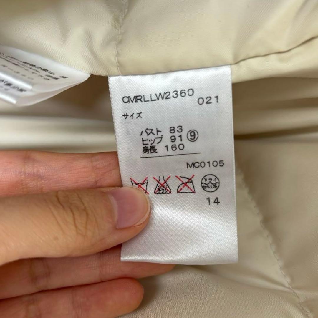 美品　ラルフローレン　Ralph Lauren ファーコート　ダウンコート　白