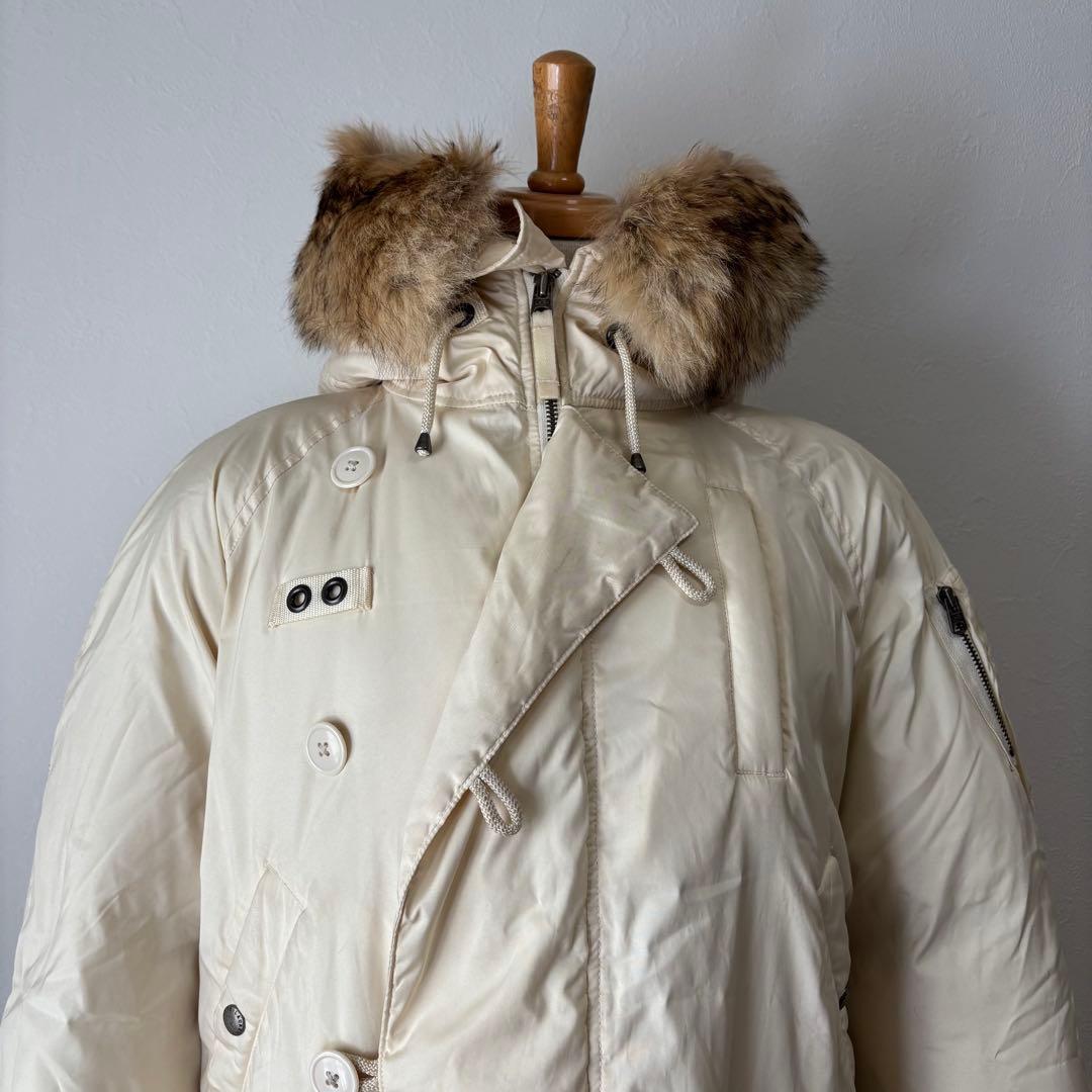 美品　ラルフローレン　Ralph Lauren ファーコート　ダウンコート　白