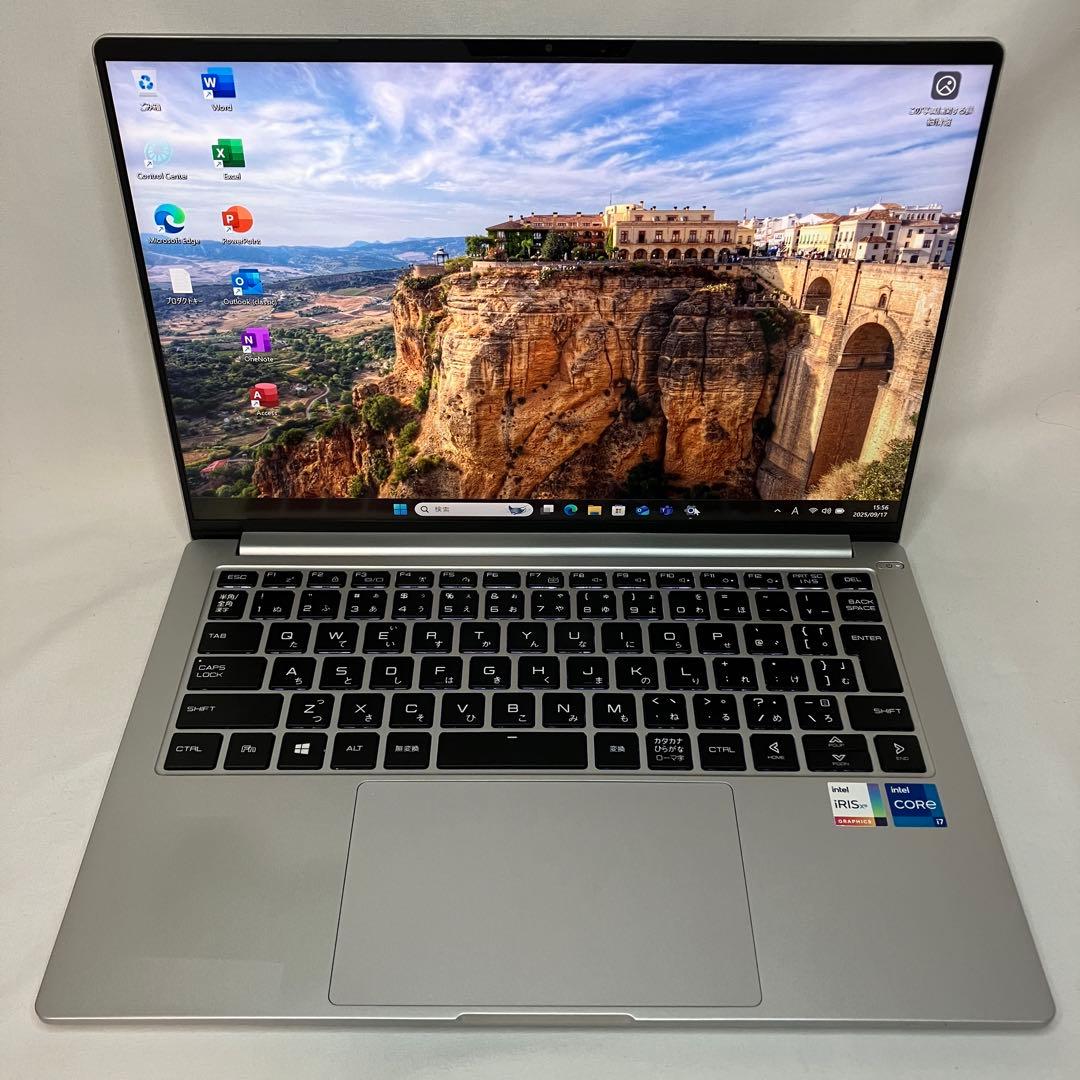 準美品 バッテリー超優良 DAIV 4P 第11世代 i7 32GB WUXGA