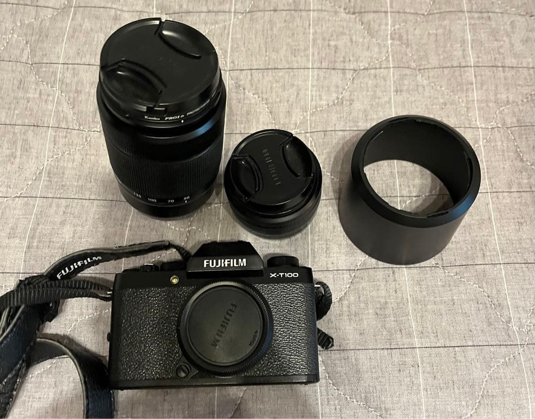 FUJIFILM X-T100 本体とズームレンズセット