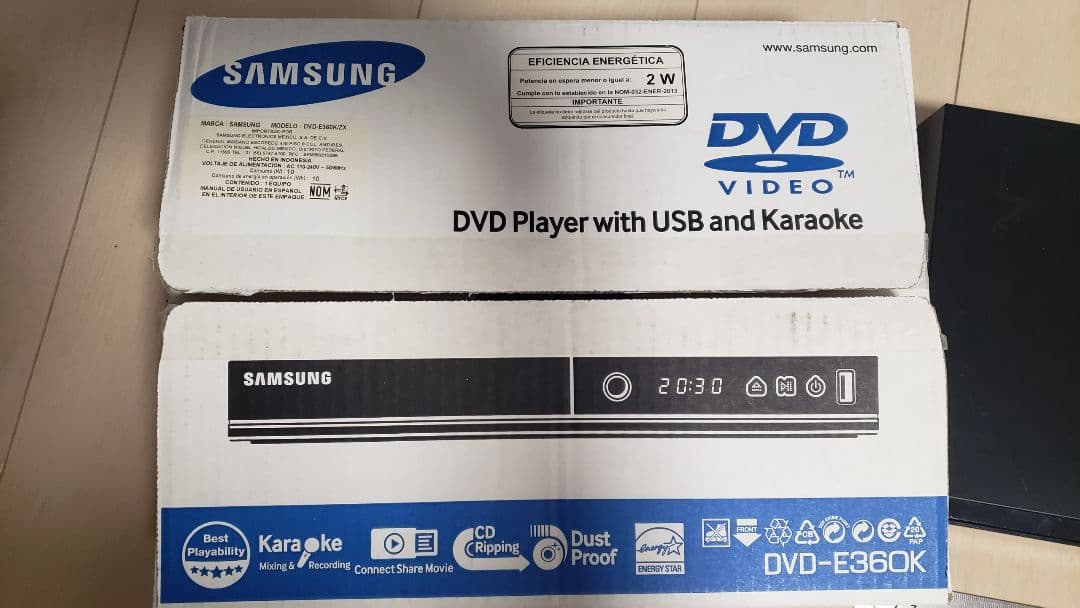 【美品】SAMSUNG リージョンフリー DVDプレーヤー