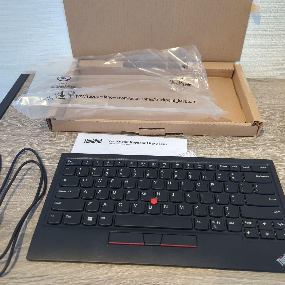 レノボ Lenovo ThinkPad トラックポイント キーボード II–英語