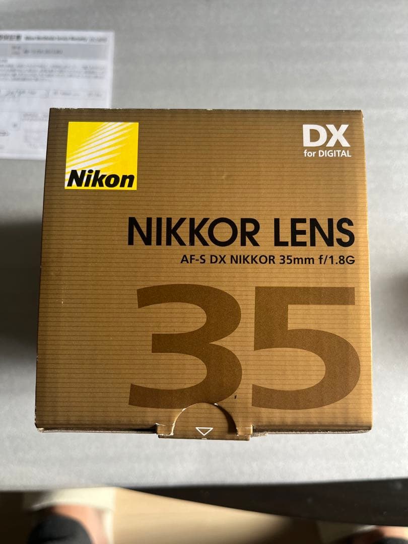 レンズ(ズーム) NIKKOR LENS AF-S DX NIKKOR 35mm f/1.8G
