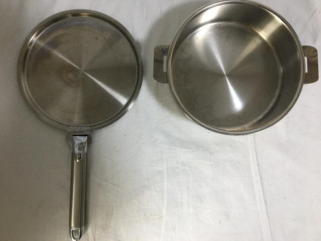 CRISTEL 両手鍋 片手鍋 ハンドル