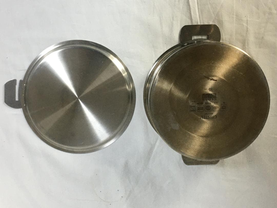 CRISTEL 両手鍋 片手鍋 ハンドル