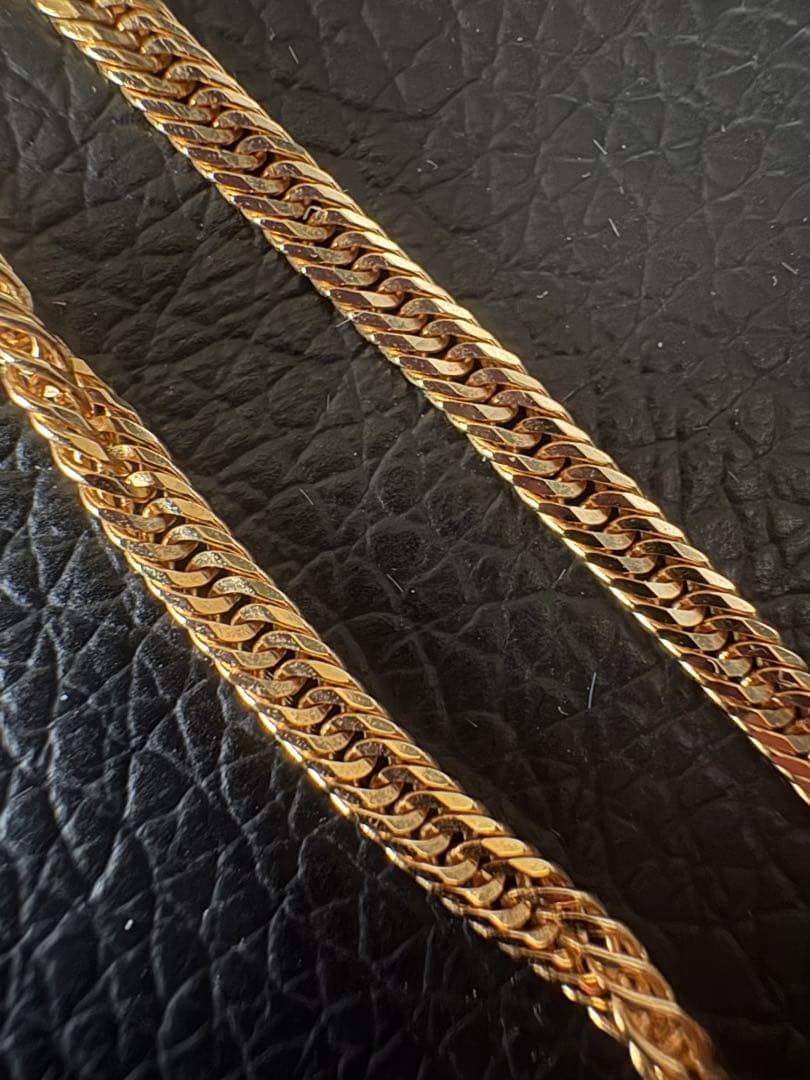 極美品18k喜平ネックレス8面トリプル12gチェーン50cm