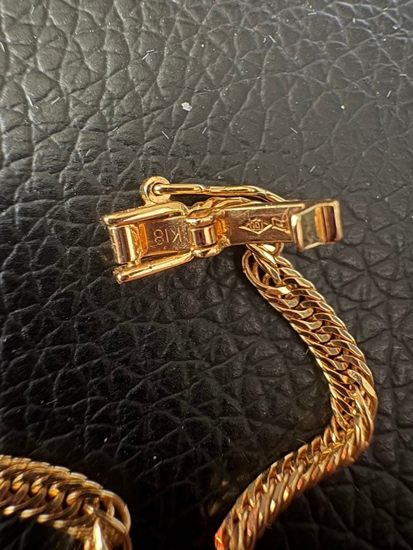 極美品18k喜平ネックレス8面トリプル12gチェーン50cm