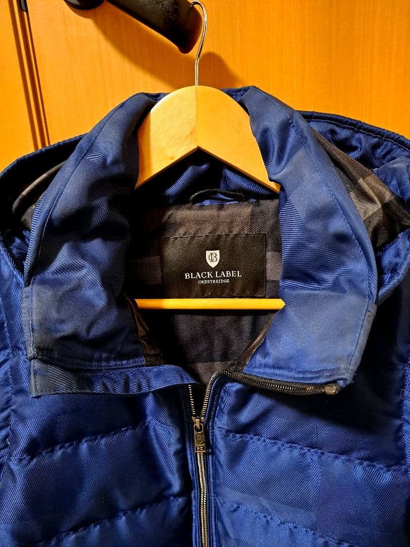 クロさん専用　シャドーチェックダウン　ブラックレーベルクレストブリッジ