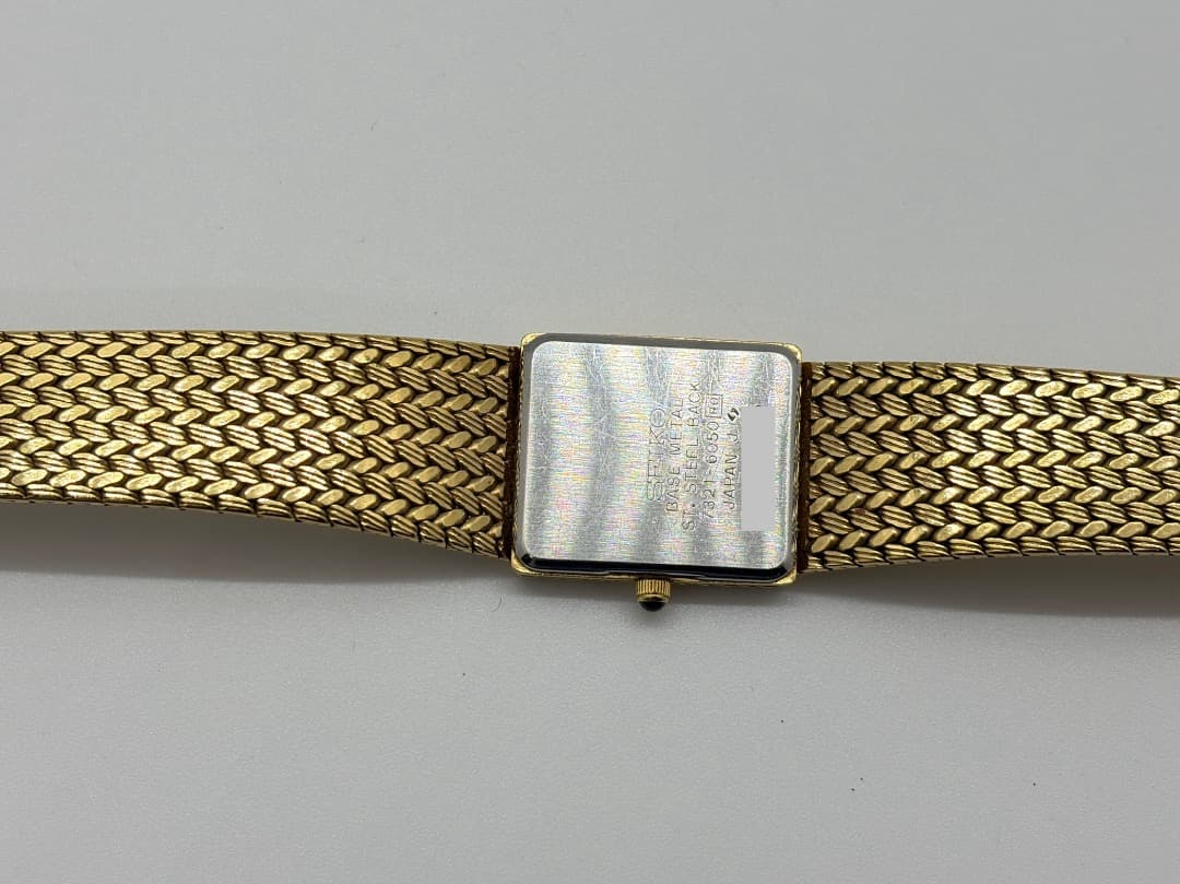 【新品電池】セイコー エクセリーヌ 7321-6050 ヴィンテージ y2k