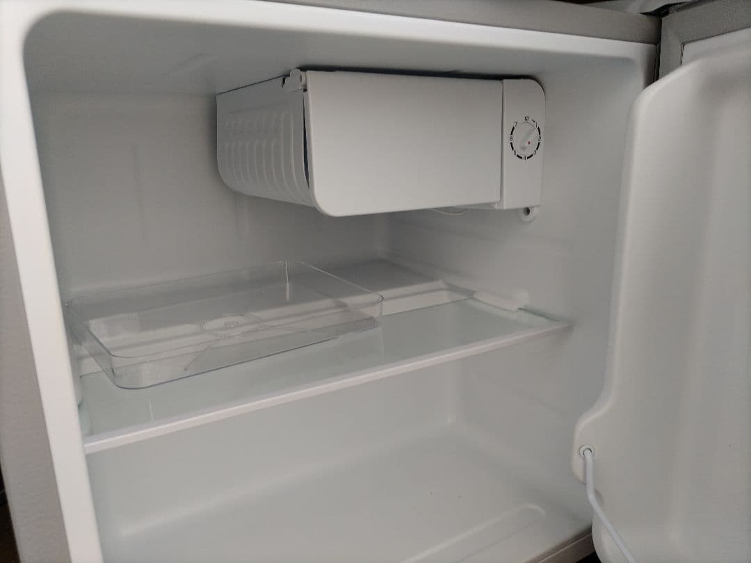 シルバー キューブ型冷蔵庫 １ドア　説明書付