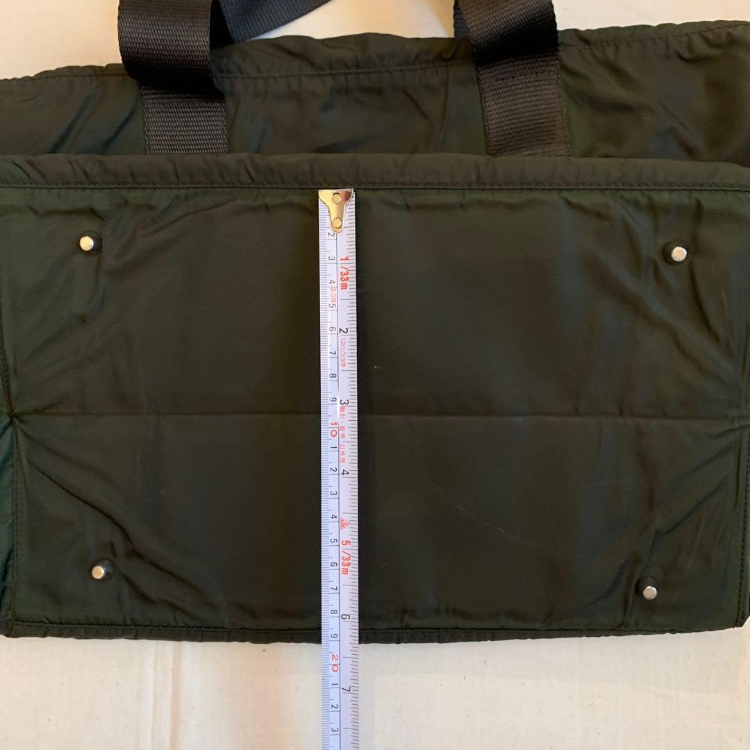 PRADA プラダ　ダークブラウンナイロンバッグミラノ本店購入レア品　最終価格