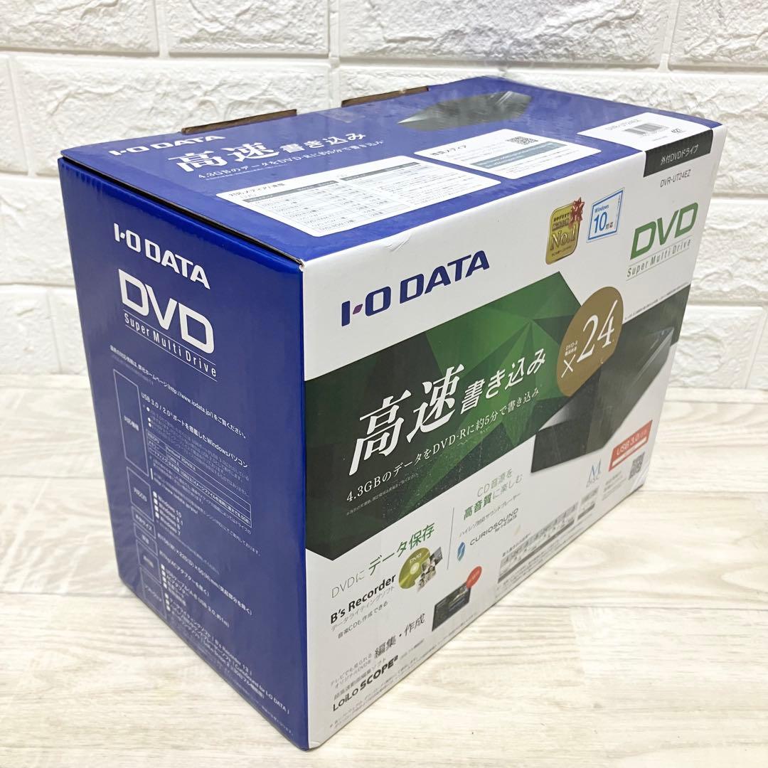新品未使用　I-O DATA DVR-UT24EZ DVDドライブ　24倍書込