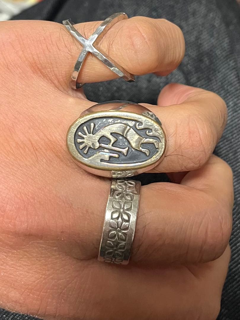 ホピ族　シルバーリング