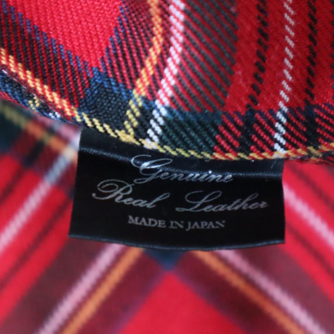 666 レザー ダブルライダースジャケット LJM-8 レッド ステアハイド