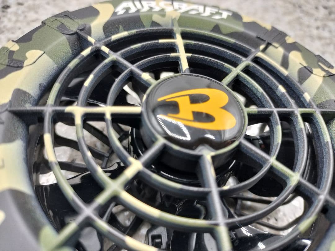 2024年モデル22V バートルエアークラフト　ファンバッテリーセット