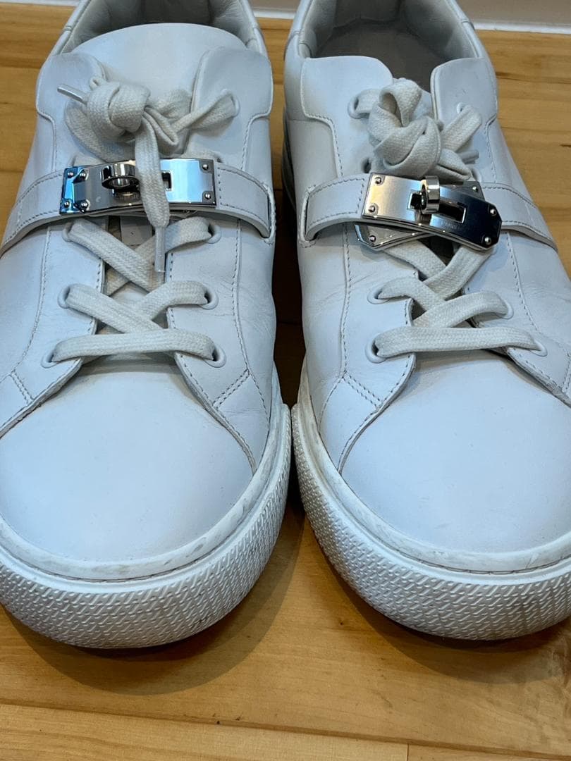 HERMES ケリースニーカー レザーローカットスニーカー