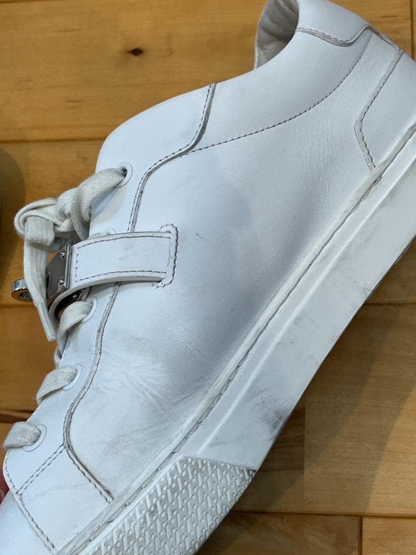 HERMES ケリースニーカー レザーローカットスニーカー