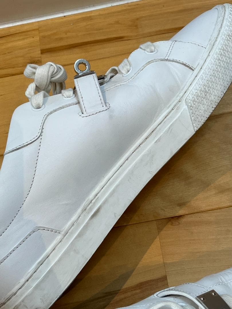 HERMES ケリースニーカー レザーローカットスニーカー