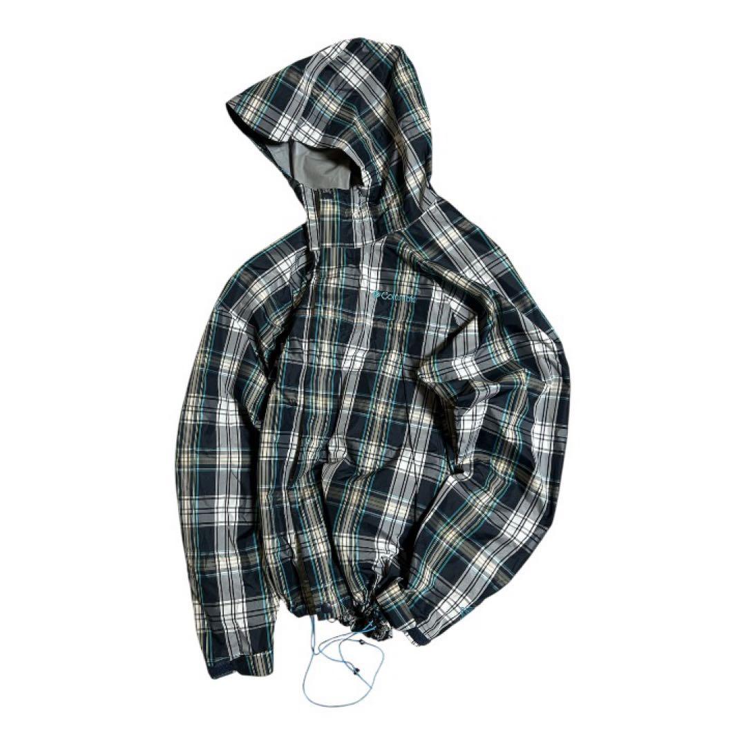 00s Columbia チェック マウンテンパーカshell jacket