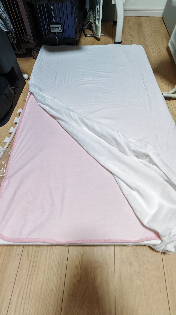 し*う様 ハイシートベビーベッド（ホワイト）