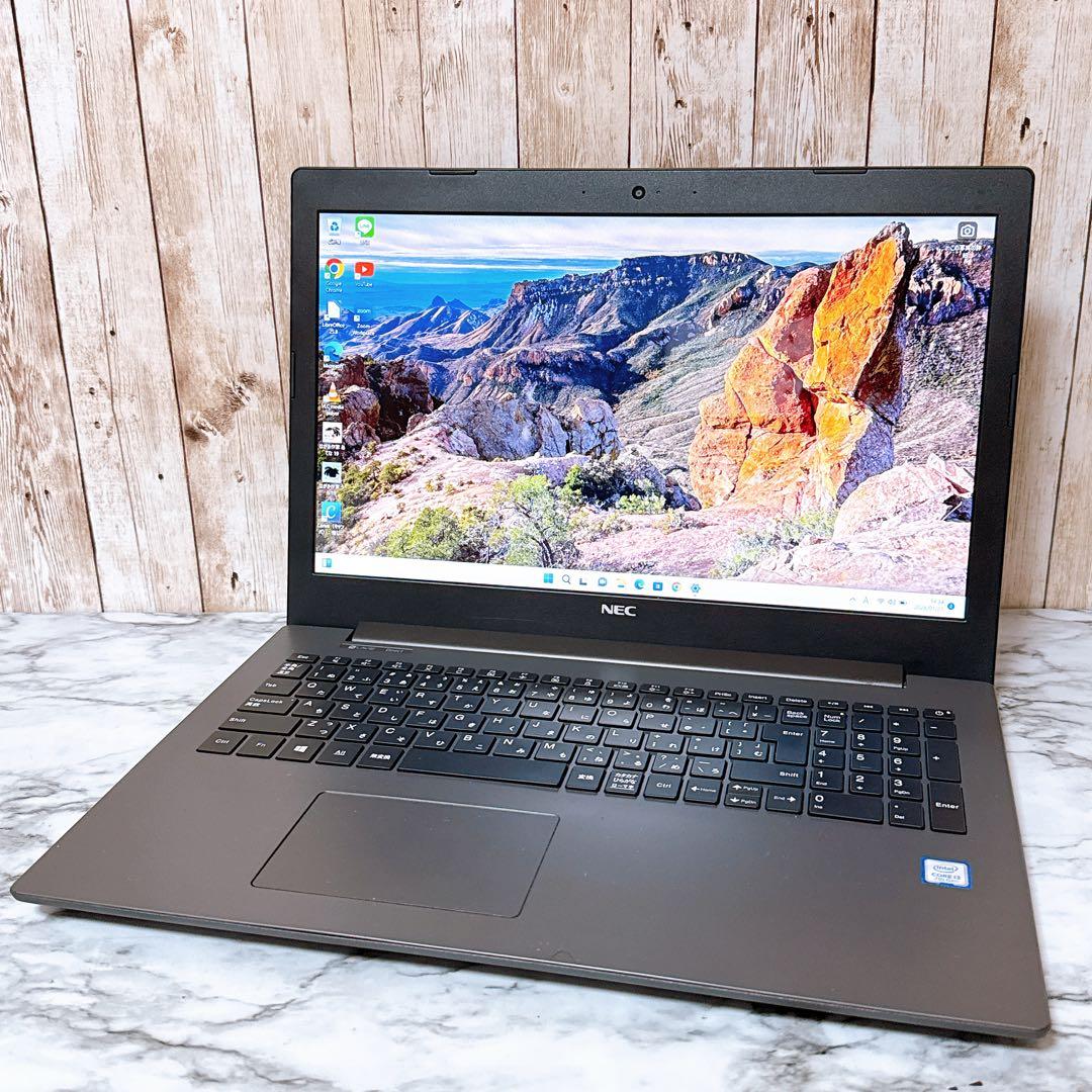 【美品】1台限定✨すぐ使えるパソコンPC 高性能i3＆爆速SSD/メモリ8GB