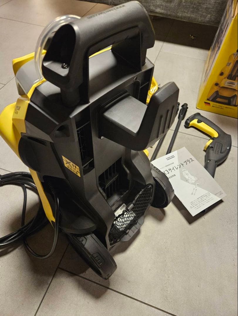 【テストのみ/東日本用】KARCHER K3 サイレントプラス 本体
