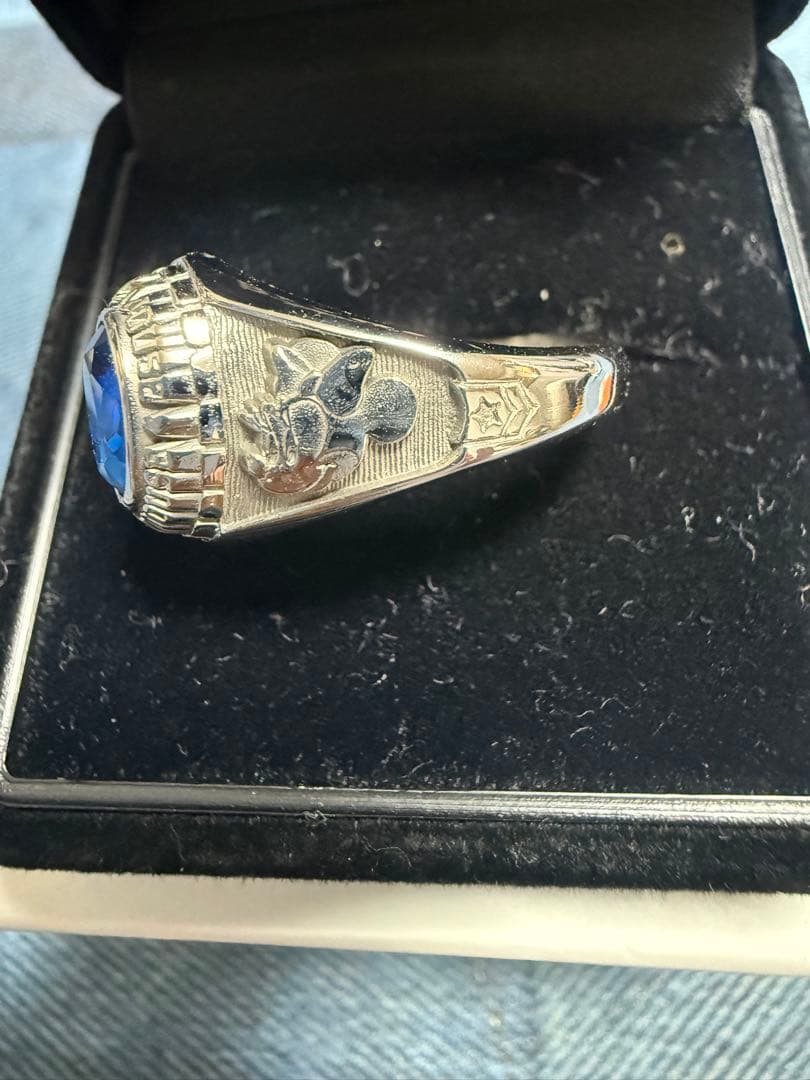 BEAMS×Jostensディズニーコラボ　カレッジリング　限定　18号