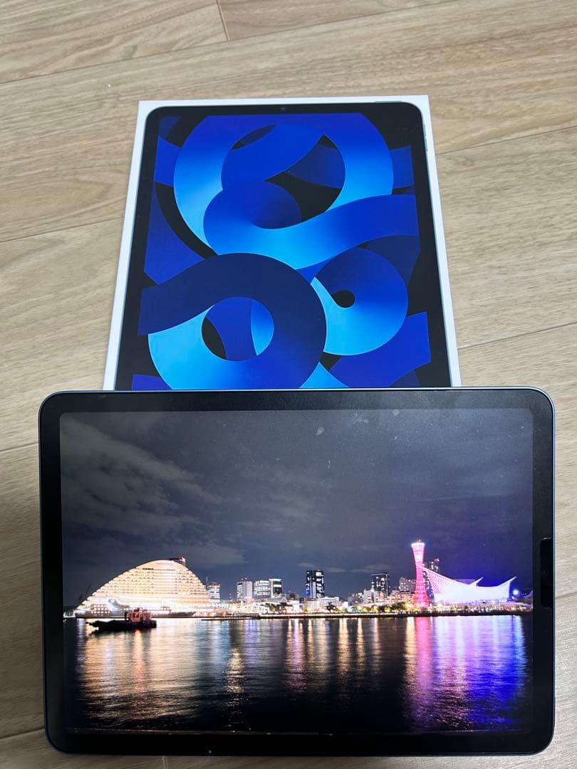 美品 iPad Air 第5世代 256GB ブルーApple Pencil2付