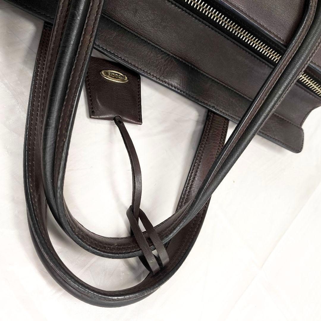 美品 トッズ トートバッグ A4収納 TODS レザー TOD'S